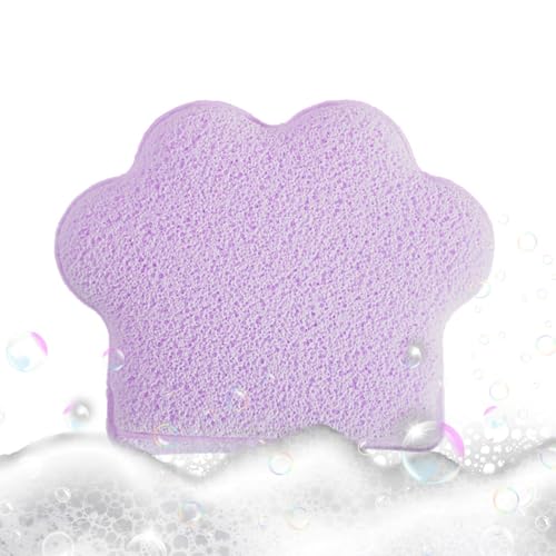 Gesichtsreinigungschwamm, Make -up Schwämme für die Gesichtsreinigung | Katzenpfoten Make -up -Entferner trockener Tücher,Kosmetische Entfernungstücher vom Typ Handschuh für Badezubehör von Generisch