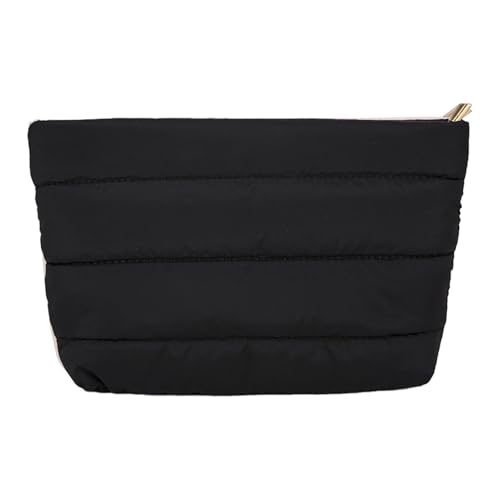 Gesteppte Make-up-Tasche – lässige Clutch für Pendler, gesteppte Tasche, modische Make-up-Tasche, kleine gesteppte Tasche für Geldbörse, Lippenstift Reisen, Schwarz , Refer to description, Unisex Gesteppte Make-up-Tasche – lässige Clutch für Pendler, gesteppte Tasche, modische Make-up-Tasche, kleine gesteppte Tasche für Geldbörse, Lippenstift Reisen, Schwarz , Refer to description, Unisex von Generisch