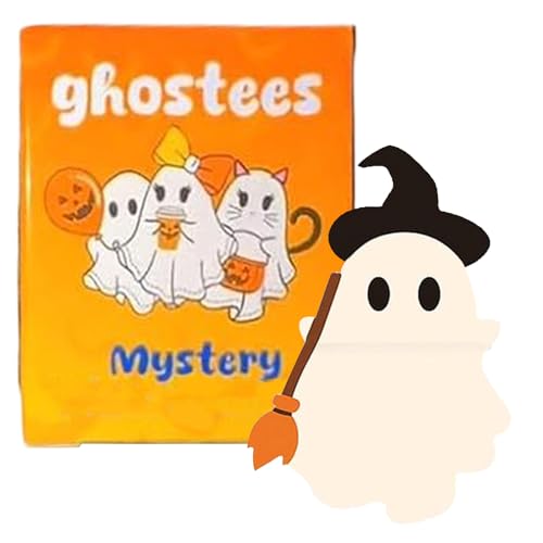 Ghost Phone Charme, Halloween -Zubehör -Set, 6 -teilige dekorative Bindung, niedliche Geisterfiguren, universelle Passform für Smartphone Mirror Screens Home Use Girls von Generisch