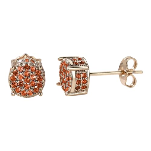 Glänzende, runde Zirkonia-Ohrringe, exquisites und wunderschönes Accessoire, perfekt für jeden Anlass, Einheitsgröße, Zink, Kein Edelstein Glänzende, runde Zirkonia-Ohrringe, exquisites und wunderschönes Accessoire, perfekt für jeden Anlass, Einheitsgröße, Zink, Kein Edelstein von Generisch