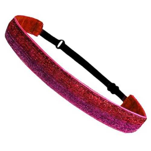 Glitzer-Haarband, rutschfest, für Teenager, Mädchen, niedlich, dehnbar, modisches Stirnband für Sport und Yoga und Party-Favors Glitzer-Haarband, rutschfest, für Teenager, Mädchen, niedlich, dehnbar, modisches Stirnband für Sport und Yoga und Party-Favors von Generisch