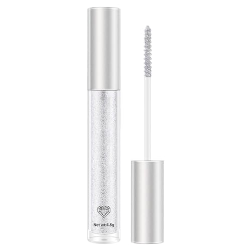 Glitzer-Mascara für Wimpern, Sparkly Mascara | Wasserfeste Mascara mit volumengebender, wischfester Formel - Langanhaltendes wasserfestes Make-up zum Anheben, Locken und Vervielfachen des Wimperneffek von Generisch
