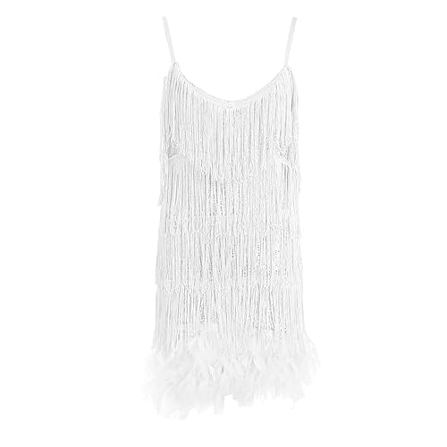 Glitzerkleid Damen,V-Ausschnitt Paillettenkleid Elegant Fransen Kleid 20er Jahre Kleid Flapper Kleider 1920er Kleider Damen Cocktailkleid Partykleid Abschlussballkleid Faschingskostüme Karneval Kostüm Glitzerkleid Damen,V-Ausschnitt Paillettenkleid Elegant Fransen Kleid 20er Jahre Kleid Flapper Kleider 1920er Kleider Damen Cocktailkleid Partykleid Abschlussballkleid Faschingskostüme Karneval Kostüm von Generisch