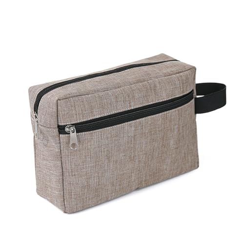 Go Cart Clutches 3/4-Bohrungsgürtel für Herren, Kosmetiktasche, multifunktional, digitale Tasche, Stoff, Reise-Aufbewahrungstasche, Kulturbeutel, khaki, Einheitsgröße von Generisch