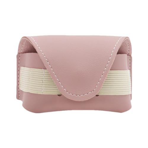 Golf-Hüfttasche – Leder-Golfballtasche mit Schnalle für Damen, Golfballtasche, Aufbewahrungstasche, tragbare kleine Tasche, Golf, Balltasche, Taillenhalter für Bälle, Ball-Hüpfer von Generisch