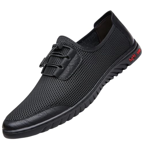 Golfschuhe für Herren, Netzfutter, atmungsaktive Wanderschuhe, Fußgewölbe-Passform, leicht zu schließen, Tennis-Trainer, rutschfest, athletisch, Arbeit, Sneaker, leicht, bequem, Wandern, Outdoor Golfschuhe für Herren, Netzfutter, atmungsaktive Wanderschuhe, Fußgewölbe-Passform, leicht zu schließen, Tennis-Trainer, rutschfest, athletisch, Arbeit, Sneaker, leicht, bequem, Wandern, Outdoor von Generisch