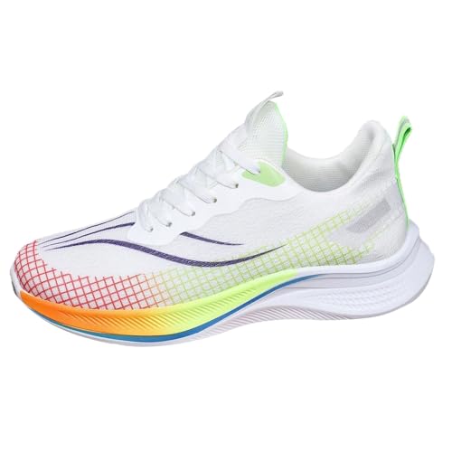 Gradient Laufschuhe für Herren, modische Sport-Basketballschuhe, Teenager, lässig, Low-Top, Walking-Schuh, atmungsaktiv, Schnürung, athletische Sneaker, Sommer, leichte Outdoor-Sportschuhe, gelb, 38 2 Gradient Laufschuhe für Herren, modische Sport-Basketballschuhe, Teenager, lässig, Low-Top, Walking-Schuh, atmungsaktiv, Schnürung, athletische Sneaker, Sommer, leichte Outdoor-Sportschuhe, gelb, 38 2 von Generisch