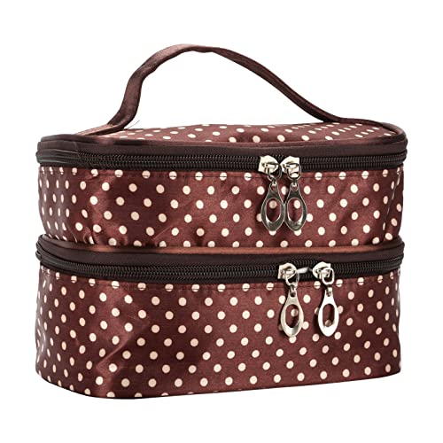 Große Kosmetiktasche für Damen, Reise-Kosmetiktasche, Toilettenartikel, Waschtasche, Schals, für Handtasche, C, Einheitsgröße von Generisch