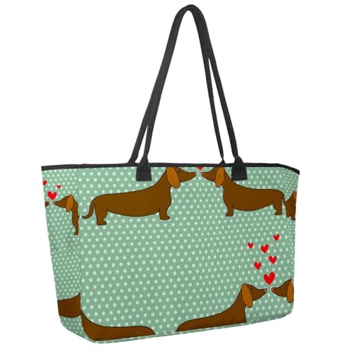 Große Strandtasche für Damen, Dinosaurier-Comic-Pop-Art-Muster, Reisetasche, mit Taschen, wasserdichte Schultertasche, Mehrfarbig 12, 14.5x20.8x5.5in/37x53x14cm Große Strandtasche für Damen, Dinosaurier-Comic-Pop-Art-Muster, Reisetasche, mit Taschen, wasserdichte Schultertasche, Mehrfarbig 12, 14.5x20.8x5.5in/37x53x14cm von Generisch