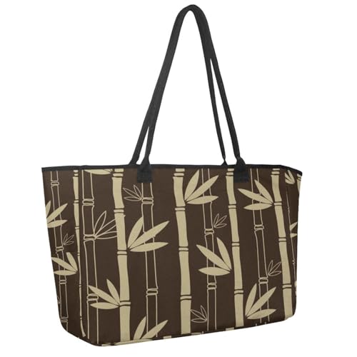 Große Strandtasche für Damen, Kunstkarte, Segelschiff, Reisetasche, mit Taschen, wasserdicht, Schultertasche, Mehrfarbig 9, 14.5x20.8x5.5in/37x53x14cm von Generisch