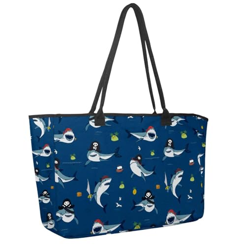 Große Strandtasche für Damen, Planeten über den Nebeln im Weltraum, Reisetasche, mit Taschen, wasserdichte Schultertasche, Mehrfarbig 9, 14.5x20.8x5.5in/37x53x14cm von Generisch