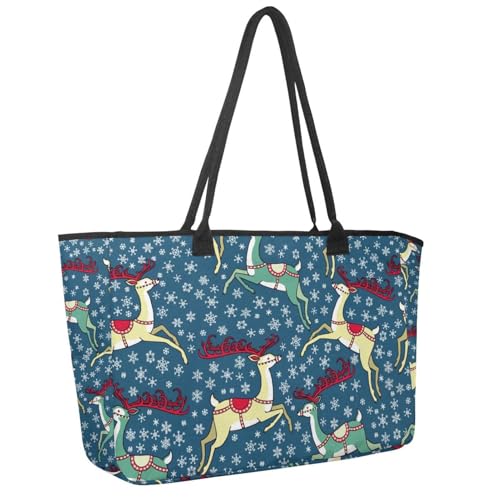 Große Strandtasche für Damen, Rosen-Blumen-Totenkopf-Muster, Reisetasche, mit Taschen, wasserdichte Schultertasche, Mehrfarbig 2, 14.5x20.8x5.5in/37x53x14cm Große Strandtasche für Damen, Rosen-Blumen-Totenkopf-Muster, Reisetasche, mit Taschen, wasserdichte Schultertasche, Mehrfarbig 2, 14.5x20.8x5.5in/37x53x14cm von Generisch