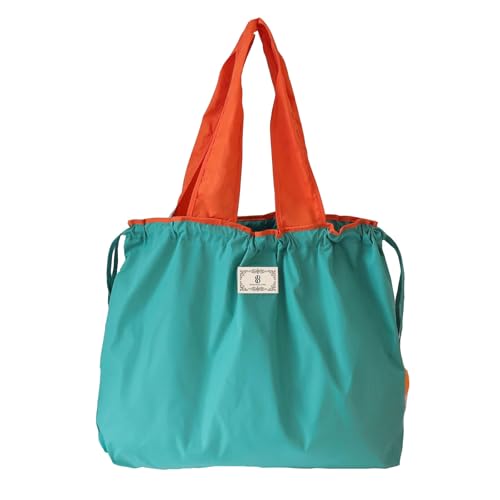 Große Taschen Shopper Stilvolle, strapazierfähige Schultertasche für Damen, Handtasche mit großem Fassungsvermögen, perfekt zum Einkaufen, für lässige Outfits und den täglichen (Sky Blue, Large Size) von Generisch