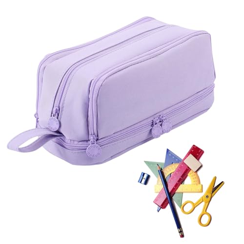 Großes Fassungsvermögen Stiftetui | Großes Stifteetui Schulbedarf Federmäppchen - Aufbewahrung Für Radiergummi Lineal Marker Notizzettel Unterricht Büro Student College Geburtstag Großes Fassungsvermögen Stiftetui | Großes Stifteetui Schulbedarf Federmäppchen - Aufbewahrung Für Radiergummi Lineal Marker Notizzettel Unterricht Büro Student College Geburtstag von Generisch