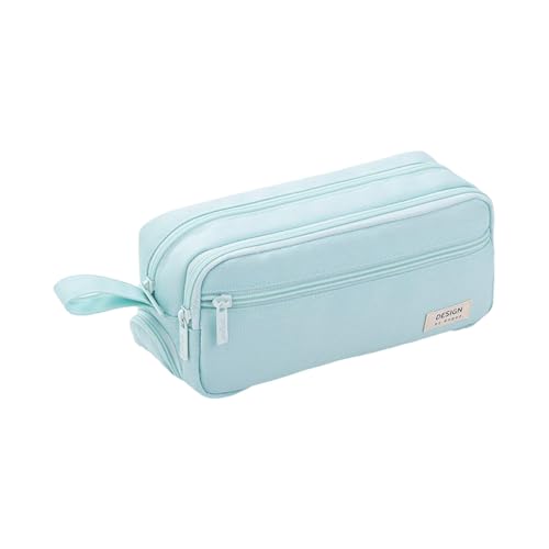 Großes Federmäppchen große Federtasche Tasche Box Organizer Pen Case Schlamppermäppchen für Schule Büro Inklusive Trennwandfach Reißverschlusstasche Federmappe mit Tragegriff Großes Federmäppchen große Federtasche Tasche Box Organizer Pen Case Schlamppermäppchen für Schule Büro Inklusive Trennwandfach Reißverschlusstasche Federmappe mit Tragegriff von Generisch