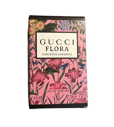 Guccl Flora Eau de Toilette Parfüm Gorgeous Gardenia 5 ml Mini-Reisegröße Geschenk von Generisch