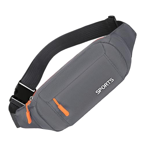 Gürteltasche – 31 x 14 cm Lauf-Hüfttasche, langlebige Nutzung | Vielseitige Reise-Umhängetasche aus Oxford-Stoff mit veränderbarer Tragemethode, Hüfttasche für Handy, Schlüssel, Damen, Herren, Reisen von Generisch