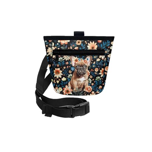 Gürteltasche aus Leder für Männer und Frauen, Haustier-Training, Hüfttasche, Outdoor-Hundetraining, Hundesnack-Tasche, multifunktionaler Rucksack, Wandern, Hüfttasche für Damen, mit Wasserflaschen, F, von Generisch