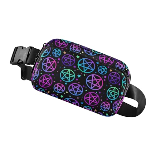 Gürteltasche für Herren, leichte Hüfttasche mit reflektierendem Streifen für Herren, modische, vielseitige Gürteltasche für Outdoor, Schule, Fitnessstudio, Freizeit, Urlaub, a, Refer to description von Generisch