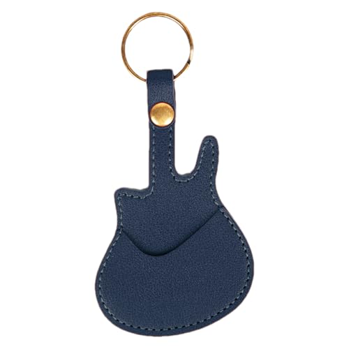 Guitar Pick -Halter, Guitar Pick Case - Guitar Pick Halter Case Tasche - Tragbarer Plectrum Organizer Ledertasche für Musiker, Musikspieler von Generisch