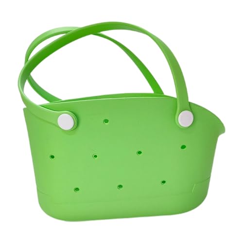Gummi -Strandbeutel - Kleine Strandtasche | Wasserdichtes Reisetasche, Mode Travel Accessoires, Waschbarer Sandfest Für Männer Frauen Im Freien, Pool, Boot von Generisch