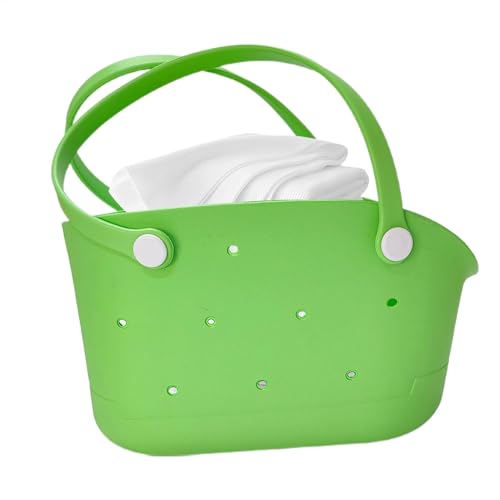 Gummi-Tragetasche, Strandtasche, kleine Tragetasche, wasserdichte Reisetasche, modisches Reisezubehör, waschbar, sanddicht, für Männer und Frauen, Outdoor, Pool, Boot, grün, Refer to description Gummi-Tragetasche, Strandtasche, kleine Tragetasche, wasserdichte Reisetasche, modisches Reisezubehör, waschbar, sanddicht, für Männer und Frauen, Outdoor, Pool, Boot, grün, Refer to description von Generisch