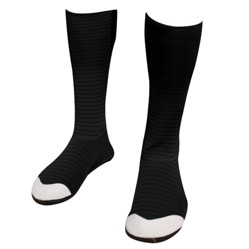 Gummistiefel Damen 40 Wasserfeste Stiefel Freizeitschuhe,Tauchschuhe,lange Schlauch Schnorchelschuhe,schnelltrocknend,rutschfest,und Gummistiefel Kurz Stallstiefel Damen Wasserdicht (Black,39) von Generisch