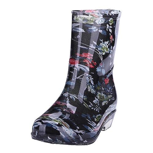 Gummistiefel Damen Halbhoch Herren Regenschuhe Wasserdicht Westernstiefel Gummistiefeletten Anti-Rutsch Schlupfstiefel Wasserschuhe Angelstiefel Gartenschuhe Komfort Garten Stiefel Chelsea Boots Gummistiefel Damen Halbhoch Herren Regenschuhe Wasserdicht Westernstiefel Gummistiefeletten Anti-Rutsch Schlupfstiefel Wasserschuhe Angelstiefel Gartenschuhe Komfort Garten Stiefel Chelsea Boots von Generisch