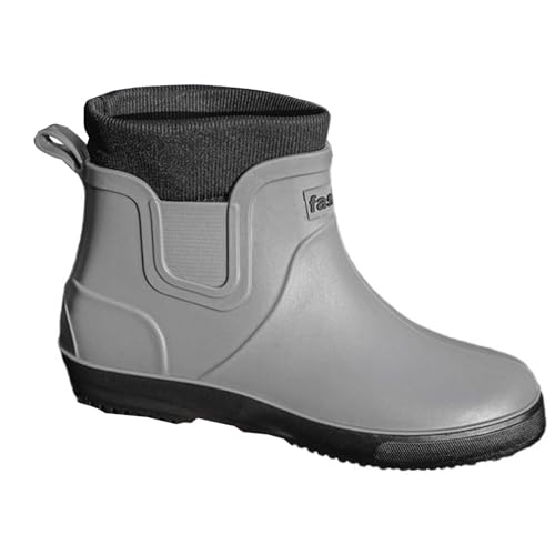 Gummistiefel Damen Herren Regenstiefel Damen Herren Gummistiefel Kurze Stiefel Komfort Gartenschuhe Schlupfstiefel mit rutschfest Sohle Mode Außenbereich von Generisch