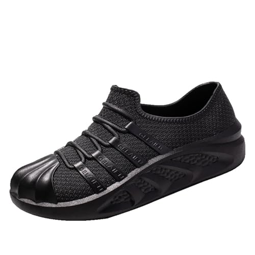 Gummistiefel Damen Rosa Stiefel Wasserdicht Modische Regenstiefel mit Kurzen,für Herren und Erwachsene,Regenstiefel für Den Außenbereich,Leichte Gummischuhe,Rutschfeste Fahrrad Schuhe (Black,41) von Generisch