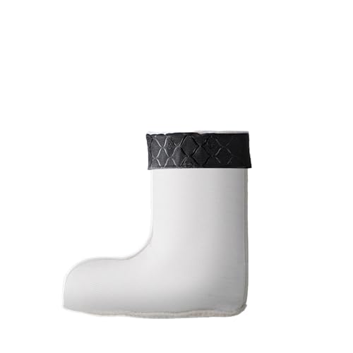 Gummistiefel Damen Rosa Wasserdichte Schuhe Autumn And Winter Rain Boots Men'S Cotton Cover Men And Women Plus Velvet Thick Warm Cold Proof Rain Boots Rubber Shoes Cotton Socks (Hot Pink,40) von Generisch