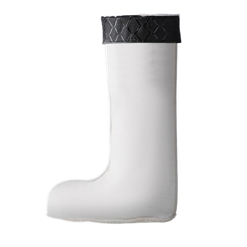 Gummistiefel Damen Rosa Wasserdichte Schuhe Autumn And Winter Rain Boots Men'S Cotton Cover Men And Women Plus Velvet Thick Warm Cold Proof Rain Boots Rubber Shoes Cotton Socks Duschschutz (Khaki,44) von Generisch