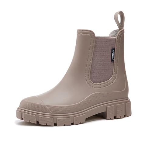 Gummistiefel Erwachsene Gartenschuhe Gartenstiefel Garten Schuhe Ankle Boots Reitschuhe Regenschuhe Wasserdichte Sommerstiefeletten Goth Reitstiefel Gartenschuh Wasserdicht Hoch Sommer Stiefel von Generisch