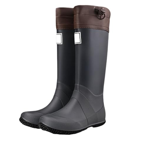 Gummistiefel Herren Regenstiefel für Herren, Outdoor, Wandern, Camping, Schuhe, Rutschfest, niedriger Absatz, bequem, für alle Jahreszeiten, langlebig, rutschfeste Sohle Fahrrad Schuhe (Dark Gray, 39) Gummistiefel Herren Regenstiefel für Herren, Outdoor, Wandern, Camping, Schuhe, Rutschfest, niedriger Absatz, bequem, für alle Jahreszeiten, langlebig, rutschfeste Sohle Fahrrad Schuhe (Dark Gray, 39) von Generisch