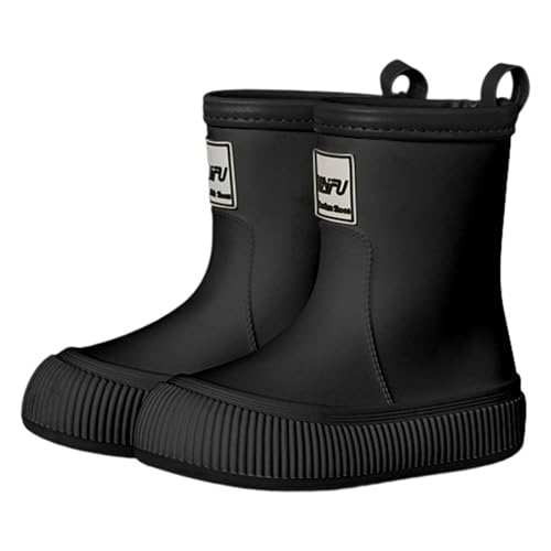 Gummistiefel Kinder Gefüttert Regenstiefel Mädchen Regenfüßlinge Jungen Regenschuhe Leichte Barfussschuhe Kinder Barfuß Baby Dinosaurier rain Boots von Generisch