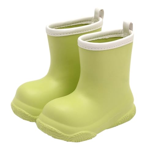 Gummistiefel Kinder Hohe Regenstiefell für Jungen und Mädchen, Bequeme rutschfeste und Federleichte Regenschuhe für Alle Jahreszeiten, Regenstiefell Wasserdicht Cartoon Regen Stiefel Unisex von Generisch