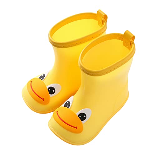 Gummistiefel Kinder Unisex Bequeme Cartoon Boots Wasserdicht Outdoor Wasserschuhe Weiche Sohle Outdoor Regenschuhe Für Stadt Land Stiefel von Generisch