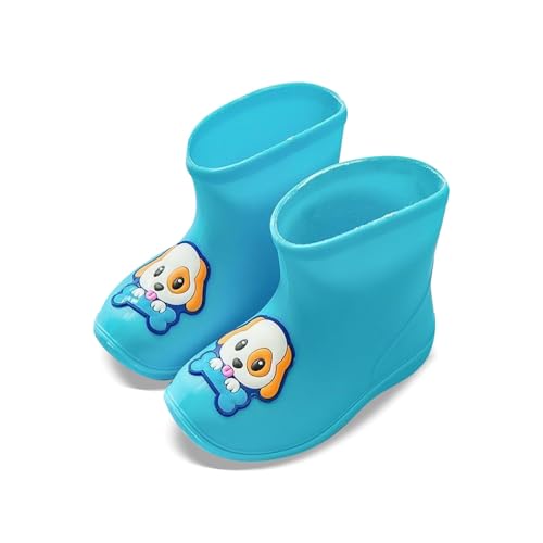 Gummistiefel Kinder Unisex rutschfest, Regenstiefel Kinder Cartoon Dino Print Atmungsaktiv Regenschuhe Jungen Leichte Gummistiefel Mädchen Kurz Rain Boots Kids Halbhohe Regenstiefel Wasserdicht von Generisch