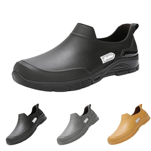 Gummistiefel für Herren, kurze Gummistiefel, wasserdicht, PVC, Gartenstiefel, Herren, Komfort, leicht, Arbeitsschlammschuhe, rutschfest, langlebig, Regenstiefel für Angeln, Landwirtschaft Gummistiefel für Herren, kurze Gummistiefel, wasserdicht, PVC, Gartenstiefel, Herren, Komfort, leicht, Arbeitsschlammschuhe, rutschfest, langlebig, Regenstiefel für Angeln, Landwirtschaft von Generisch