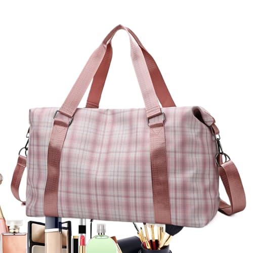 Gym Bag for Women, Waterproof Toiletry Bag, Fitness Tote with Wet & Dry Separation, 19.29x7.48x11.02inches 25L Capacity Travel Duffle Pouch, Perfect for Swimming, Yoga & Sports von Generisch