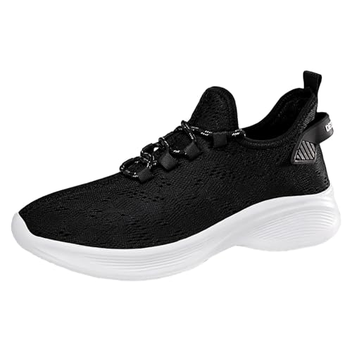 Gym Schuhe Herren Turnschuhe Sneaker Running Tennis Schuhe Freizeit Straßenlaufschuhe Sportlicher Sneaker Mit Memory Foam Trainingsschuhe Sportschuhe Elastische Schnürsenkel Laufschuhen von Generisch