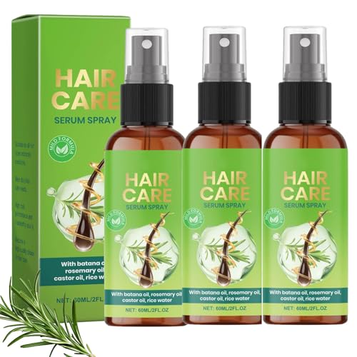 Haar Tonikum Spray mit Rosmarin, Natürlich Haarwachstum Beschleunigen - Haarwuchsmittel Frauen & Männer - Haarserum bei Haarausfall, Für Volles, kräftiges Haar - Rosmarin Haare (3PC) von Generisch