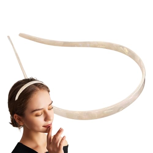 Haarband, Kunststoff Dünne Stirnbänder Stirnbänder Dünne Haarreifen Damen, Rutschfestes Stirnband Kein Druck Bequem Biegbar Haarreifen Stirnband Dünn Für Brillen Und Alltag von Generisch