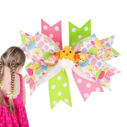 Haarbögen für Kinder, süße Haarbögen | Mädchen Haarbögen Clip Accessoires | Ribbon süßer Hasenpunkt Barrettes, Mode Haarnadel für Babykinder von Generisch