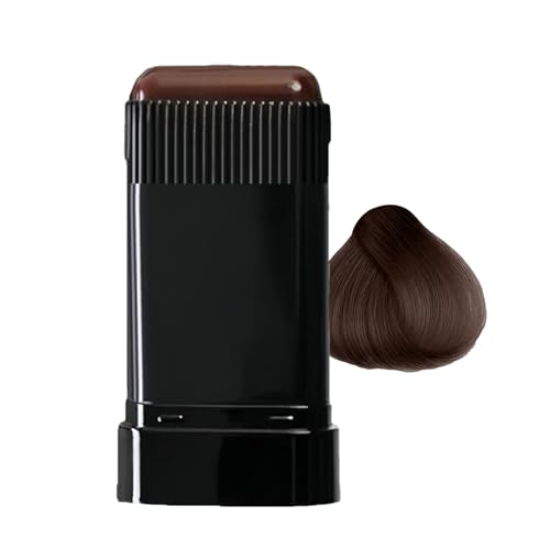 Haarfärbekamm, Haarfärbestift, 9x5cm Hair Concealer, Schwarze Haarfarbe Für Frauen, Grauhaar Kaschierstift Mit Färbefunktion, Temporärer Farbstift Zur Natürlichen Haarpflege Sofort Wasserfest von Generisch