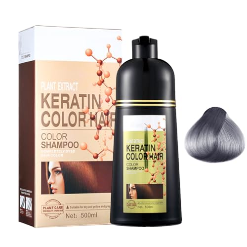 Haarfarbe Schwarz Haarfärbeshampoo Für Männer Und Frauen, Haarfarbe Für Graues Haar, Black Hair Dye 6-in-1,Hair Color Für Trockenes Haar 500ml Haarfarbe Schwarz Haarfärbeshampoo Für Männer Und Frauen, Haarfarbe Für Graues Haar, Black Hair Dye 6-in-1,Hair Color Für Trockenes Haar 500ml von Generisch