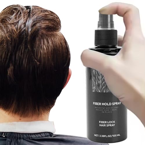 Haarfaserspray - 100 ml Haarverstärkungspray | Verdickungsnebel langlebiger Formel | Styling -Schleusen aussehen ideal für Frauen, Männer, Bärte, kahle Flecken, resistent von Generisch