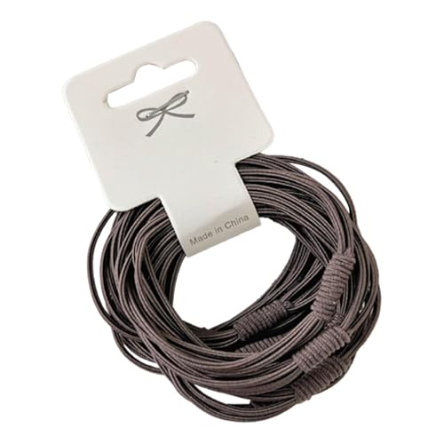 Haargummis – Elastische Haarbänder | Elegantes Pferdeschwanzhalter | Mehrfarbige elastische Haarbänder | Haarschmuck für Erwachsene, Frauen und Mädchen von Generisch