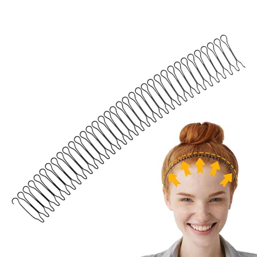 Haarkamm-Clips – Draht-Haarkämme, U-Pin, dehnbare Seitenkämme, Haar-Finishing-Fixierkamm, dehnbarer, unsichtbarer Haarfixierer, Haar-Hochsteckfrisur-Werkzeug, dekorativer Pony-Halter für Frauen und von Generisch