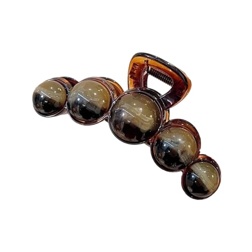 Haarklammer mit Perlen, starker Griff, geometrische Acryl-Haarklammer für den täglichen Gebrauch und besondere Anlässe von Generisch